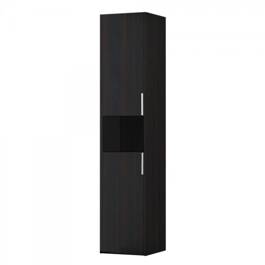 Laufen Base Høyskap med 2 dører 350x335 mm Venstrehengslet Mørk Alm