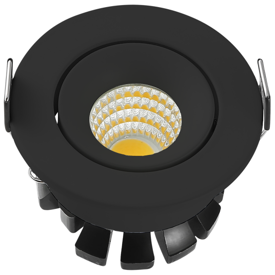 Westal WLD R42 Tilt Downlight vipp 3 W 270 lm svart 2700 K Belysning
