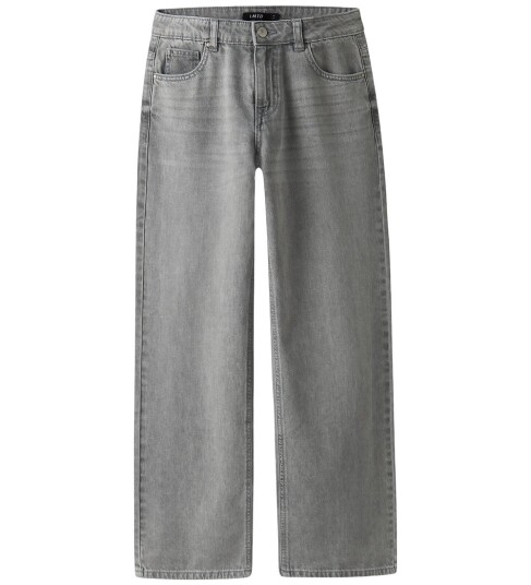 LMTD Nlfbett Dnm Nw R Wide Pant Noos Grey 152 LMTD Nlfbett Dnm Nw R Wide Pant Noos Grey 152