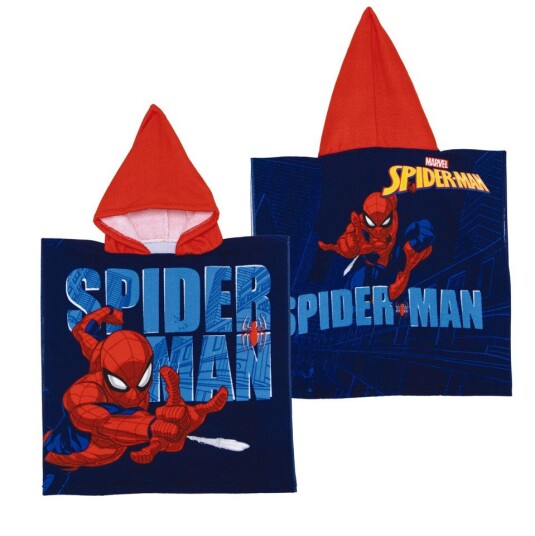 Spider-Man SM17002 Poncho Mikrofiber 50x100cm