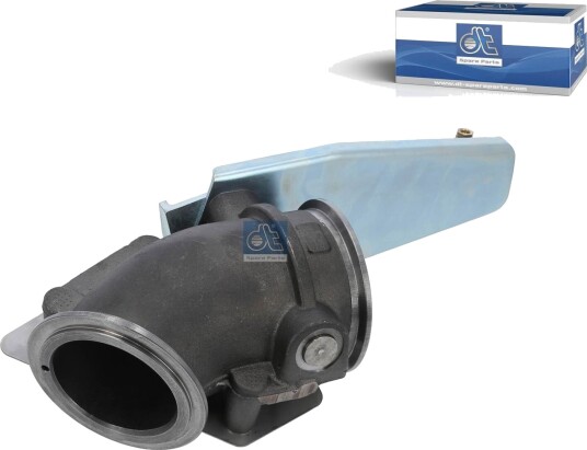 DT Spare Parts 3.25584 Eksosspjeld, motorbremse