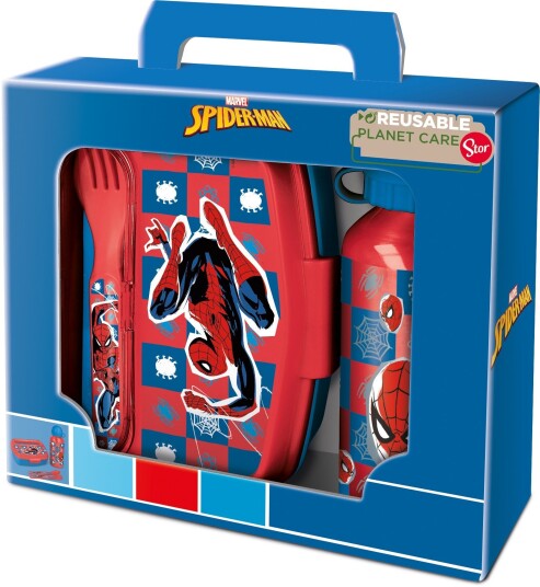 Stor - Lunch Set - Spiderman  088808704-74763 
