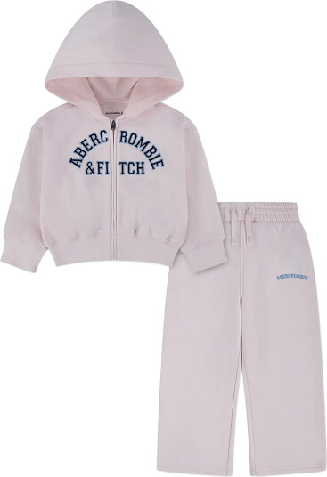 Abercrombie Kids F8 Fleece Pant Set Pink 104