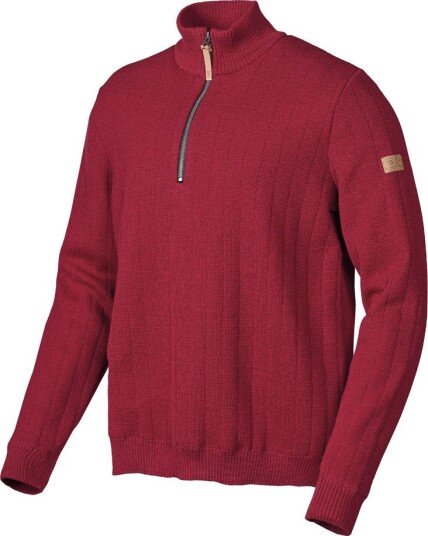 Ivanhoe Men"s Hugo Half Zip Windbreaker Deep Red M Ivanhoe Men"s Hugo Half Zip Windbreaker Deep Red M