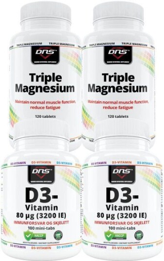 DNS Magnesium & Vitamin D3 Pakken