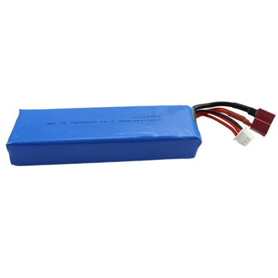 WLToys 1652 7.4V 2200mAh Lipo Flat Deans