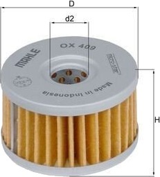 Oljefilter KNECHT OX 409