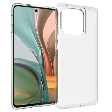 Motorola Edge ((((((((((((2025)))))))))))) Anti skli TPU deksel Gjennomsiktig