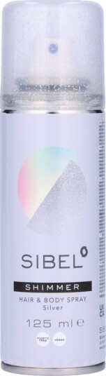 Sibel Shimmer Hair & Body Spray Silver - Art P005263 125 ml