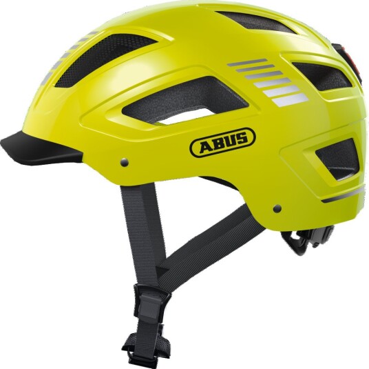 ABUS Hyban 2.0 sykkelhjelm LED Signal Yellow ABUS Hyban 2.0 sykkelhjelm LED Signal Yellow