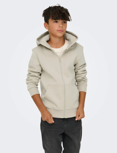 ONLY & SONS Osjceres Zip Thr. Hoodie Swt Noos Cream 110 116 ONLY & SONS Osjceres Zip Thr. Hoodie Swt Noos Cream 110 116