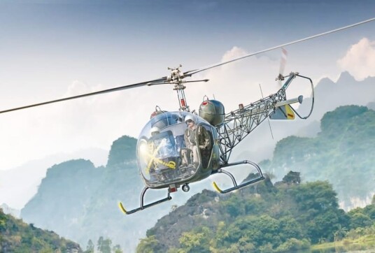 Italeri 1:48 OH-13 Sioux Modellhelikopter Byggesett Koreakrigen
