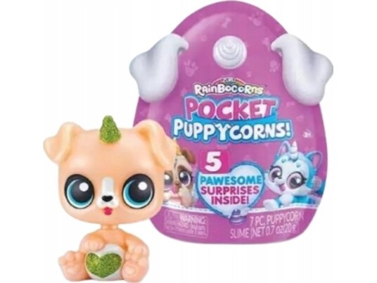 Figurka Rainbocorns Rainbocorns Figure With Accessorie Pocket Puppycorn 1 Series 5 Accessories 9285