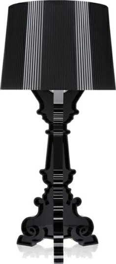 Kartell Bourgie Bordlampe Sort m. Dimmer