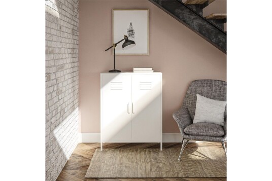 Høyskap Mission District 40x80x102 cm Hvit 40x80x102 cm Hvit