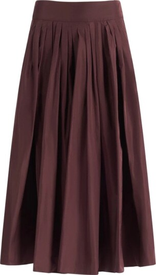 Max Mara Dame Skjørt Rød XS,