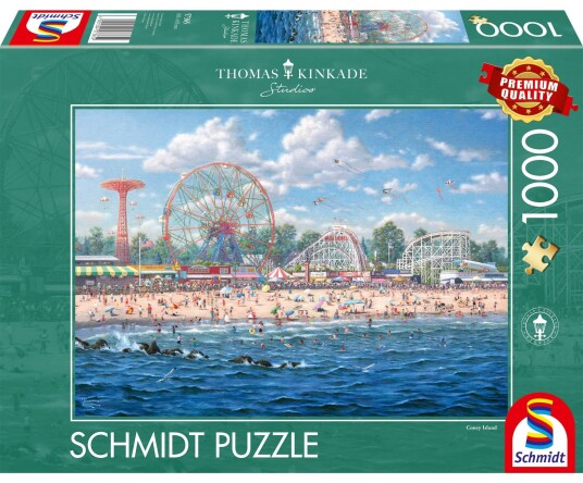 Schmidt puslespill Thomas Kinkade Coney Island puslespill 1000 brikker