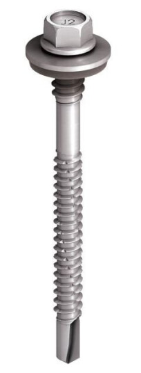 Ejot 3563612674 Panelskrue E19 100-pakning 5,5/6,3 x 82/6 mm Innfesting