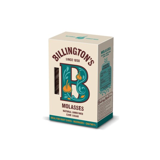 BillingtonS Billington's molasse sukker 500g mørkt urafinert rørsukker BillingtonS Billington's molasse sukker 500g mørkt urafinert rørsukker