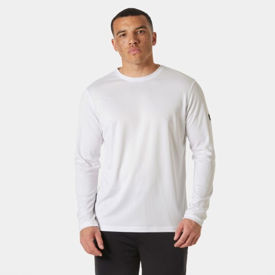 Helly Hansen HH Tech Crew Longsleeve 2.0 Herre Hvit 2xl