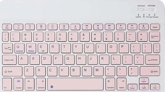 Ultrathin Bluetooth Keyboard rosa