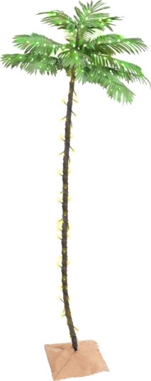 vidaXL LED-palmetre varmhvit 192 lysdioder 300 cm vidaXL LED-palmetre varmhvit 192 lysdioder 300 cm