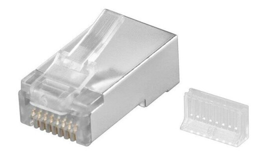 CAT 5e RJ45 plug shielded - 1 stk.