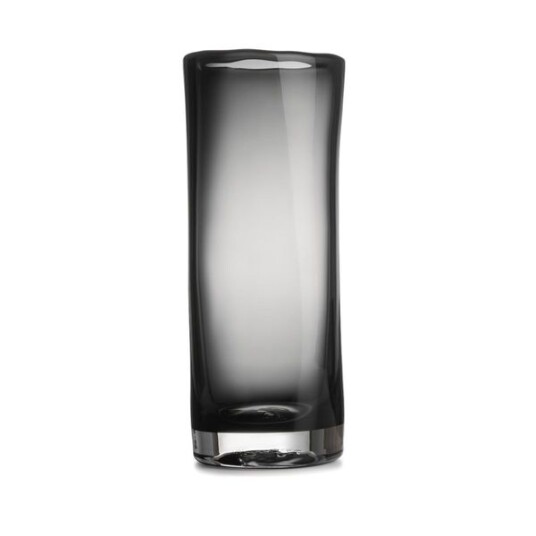 Hadeland Glassverk Sine Vase H29,5 cm Røkgrå