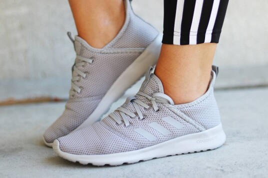 Adidas Grå Cloudfoam Pure Adidas Grå Cloudfoam Pure