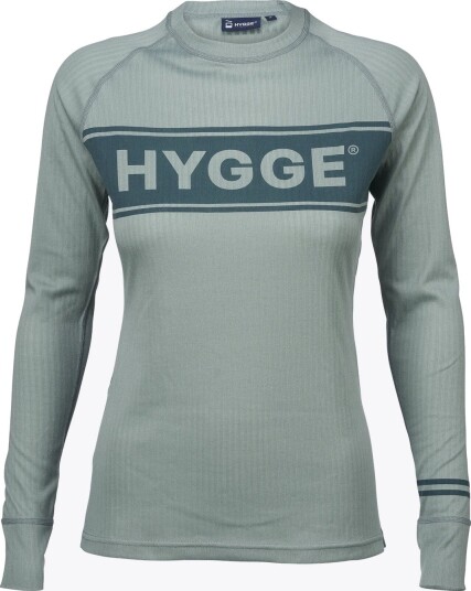 Hygge Women"s Superdunder Round Neck Grønn XL
