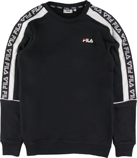 Fila Collegegenser Teom Crew Svart/Hvit Fila Medium Collegegenser