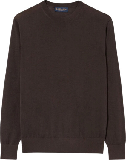 Brooks Brothers Herre Strikkevarer Brun L,