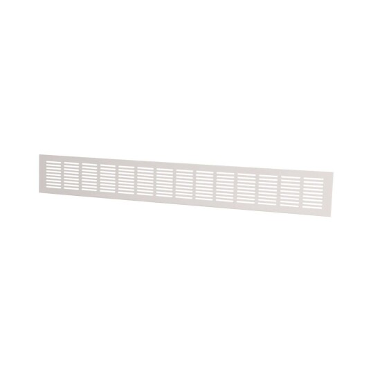 Flexit Overstrømningsrist 600x80mm Hvit Flexit Overstrømningsrist 600x80mm Hvit