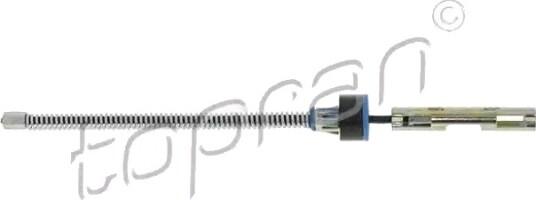 Tautrekk håndbremse TOPRAN 304 744