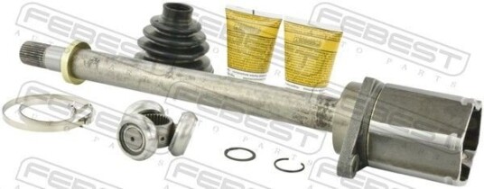 Febest Drivknute drivaksel FEBEST 0211 T31ATRH