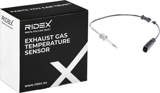Sensor, eksostemperatur RIDEX 3938E0049