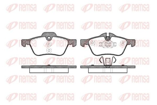 Bremseklosser REMSA 0864.00