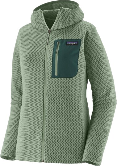 Patagonia Women"s R1 Air Full-Zip Hoody Ellwood Green XL