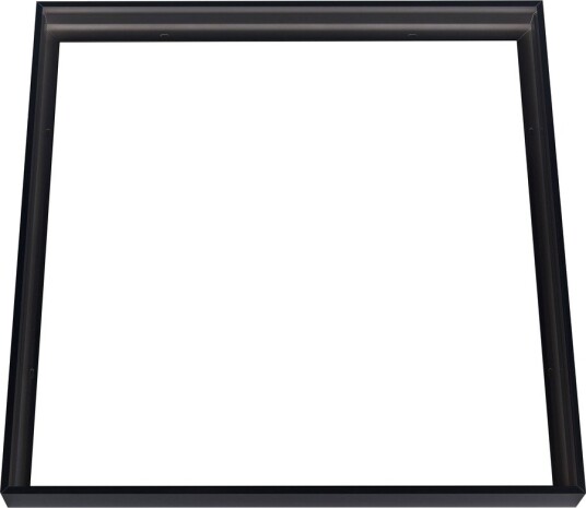 Ledlife Ramme til 60x60 LED panel sort Samlesett svart kant Ledlife Ramme til 60x60 LED panel sort Samlesett svart kant