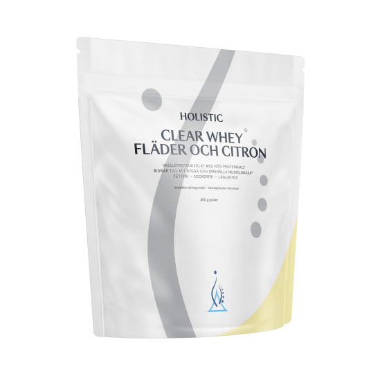Clear Whey myseproteinisolat hylleblomst og sitron Clear Whey myseproteinisolat hylleblomst og sitron