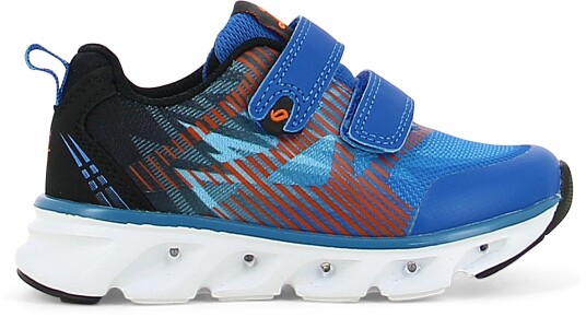Leaf Skalka Blinkende Sneakers Blå/Oransje 32 Leaf Skalka Blinkende Sneakers Blå/Oransje 32
