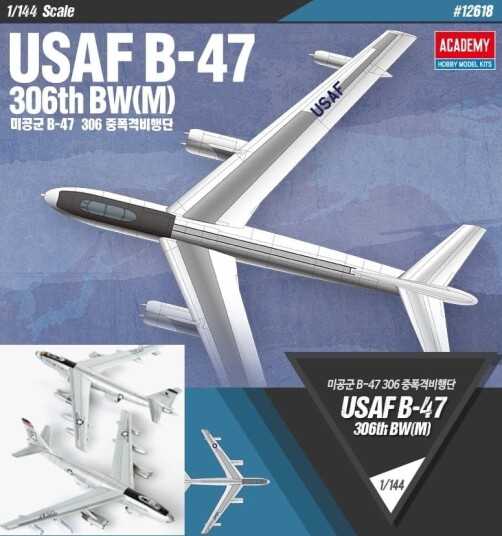 Academy 1/144 USAF B-47 306th BW(M) Academy 1/144 USAF B-47 306th BW(M)