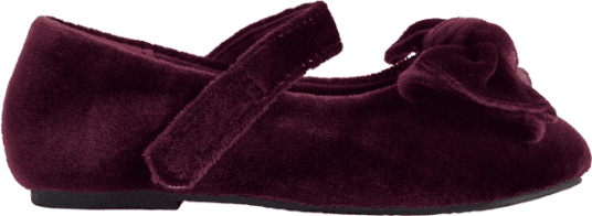 Name It Burgundy Nmfriva Ballerinasko Sko 30