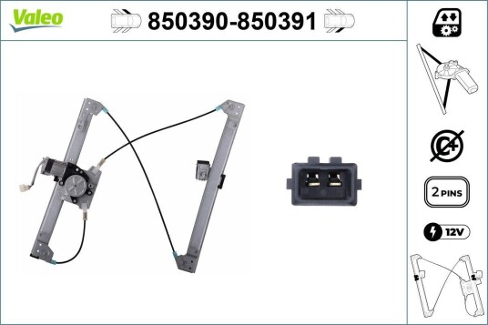 Vindusheis VALEO 850391