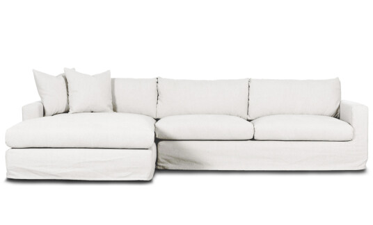 Soffadirekt MAXIME Sofa venstre Hvit Soffadirekt MAXIME Sofa venstre Hvit