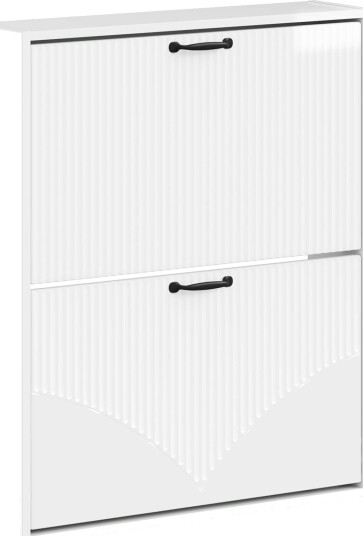 vidaXL Vegghengt skoskap HOORN 71 x 17 x 86 cm Konstruert tre