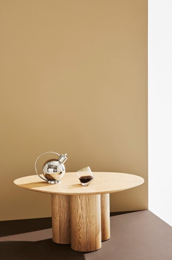 Pastill Remi sidebord 78x61 cm Brun