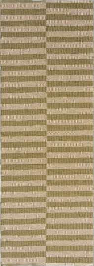 Scandi Living Path løper Olive green 70x150 cm