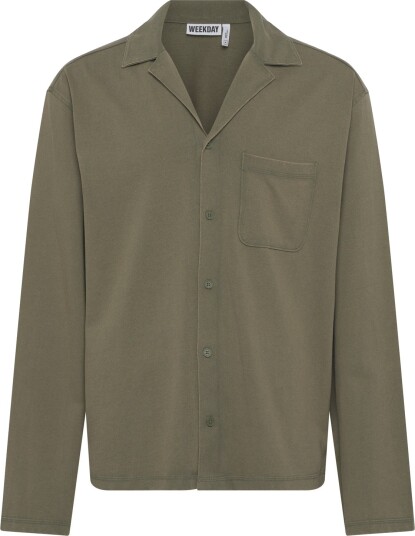 Weekday Pyjama Shirt   Khaki green   L