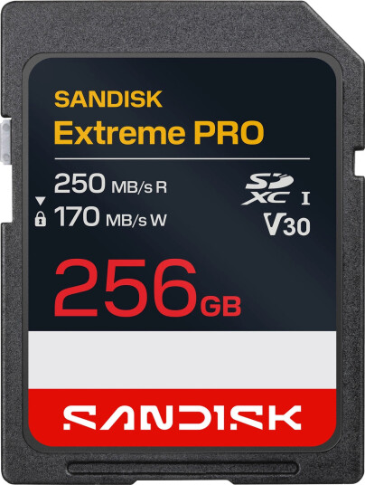 SANDISK Extreme PRO SD 250MB/s 256GB